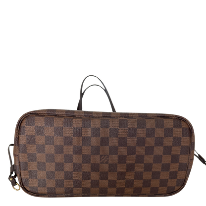 Louis Vuitton Neverfull MM Damier Ebene Rose Ballerine / sehr gut Louis Vuitton