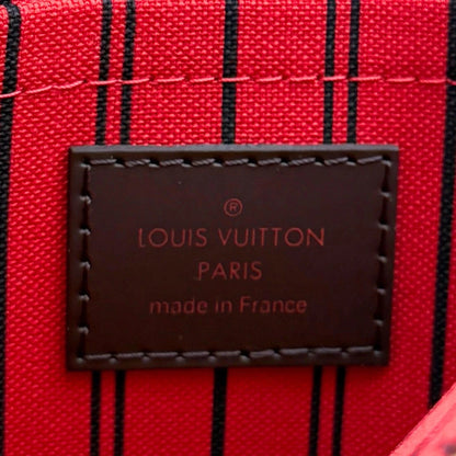 Louis Vuitton Neverfull MM Damier Ebene Canvas N41358 Braun / neuwertig Louis Vuitton