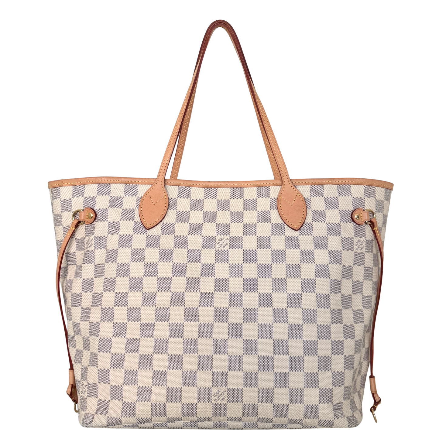 Louis Vuitton Neverfull MM Damier Azur Canvas Beige Fullset / sehr gut Louis Vuitton