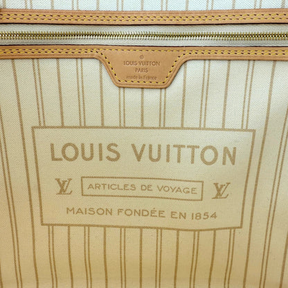 Louis Vuitton Neverfull MM Damier Azur Canvas Beige Fullset / sehr gut Louis Vuitton