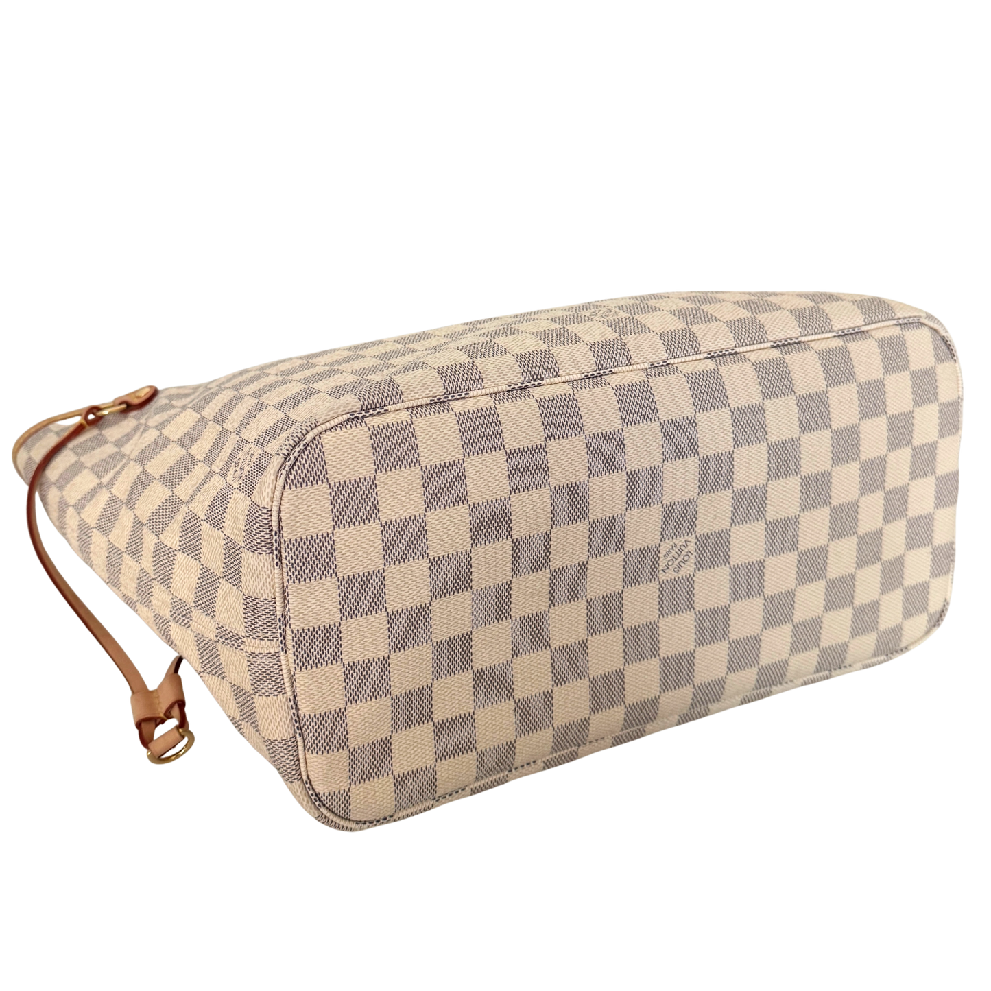 Louis Vuitton Neverfull MM Damier Azur Canvas Beige Fullset / sehr gut Louis Vuitton
