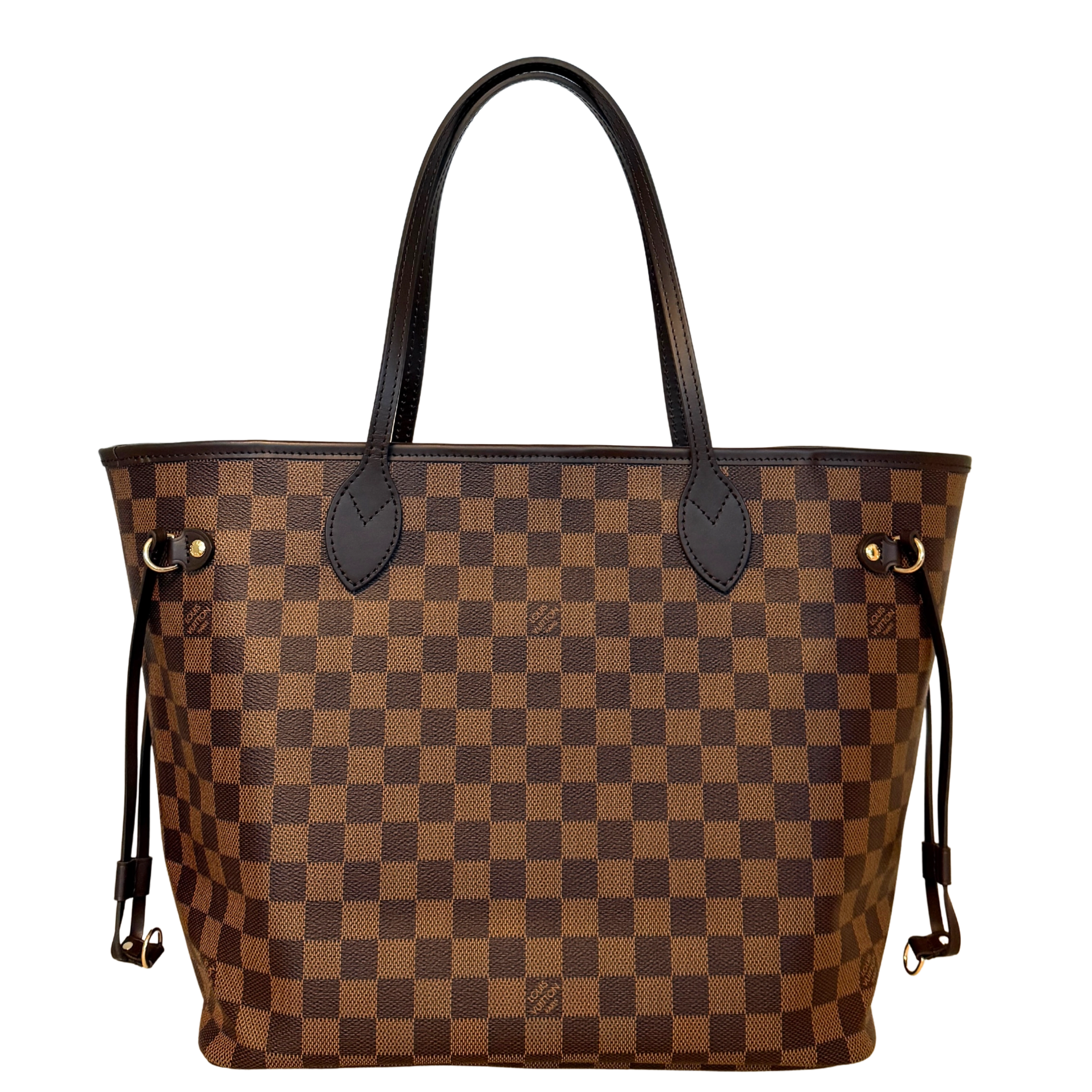 Louis Vuitton Neverfull MM Damier Ebene Braun Fullset 2025 / neuwertig