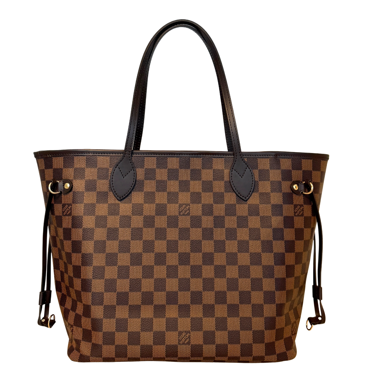 Louis Vuitton Neverfull MM Damier Ebene Braun Fullset 2025 / neuwertig