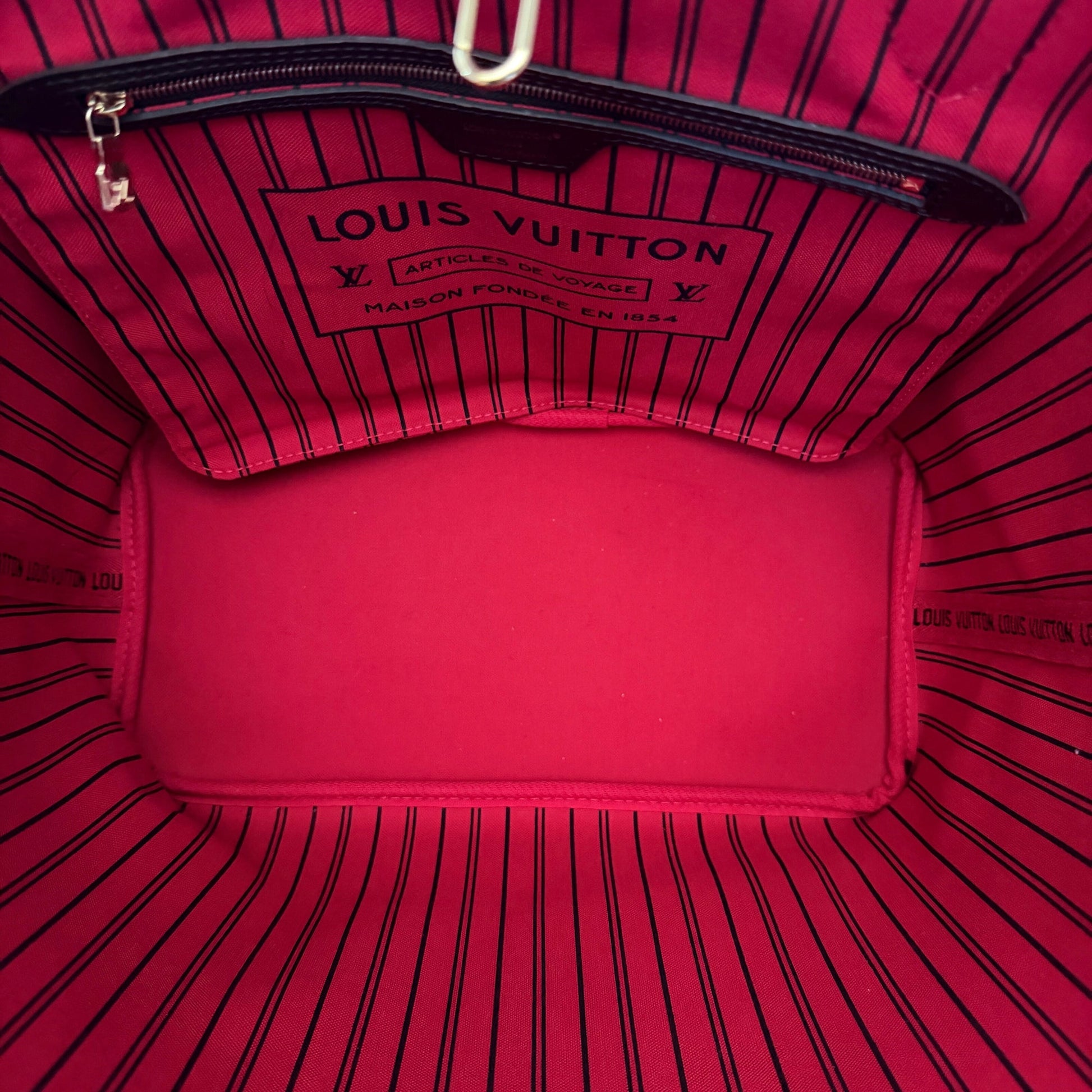 Louis Vuitton Neverfull MM Damier Ebene N40599 / neuwertig Echtheitscheck