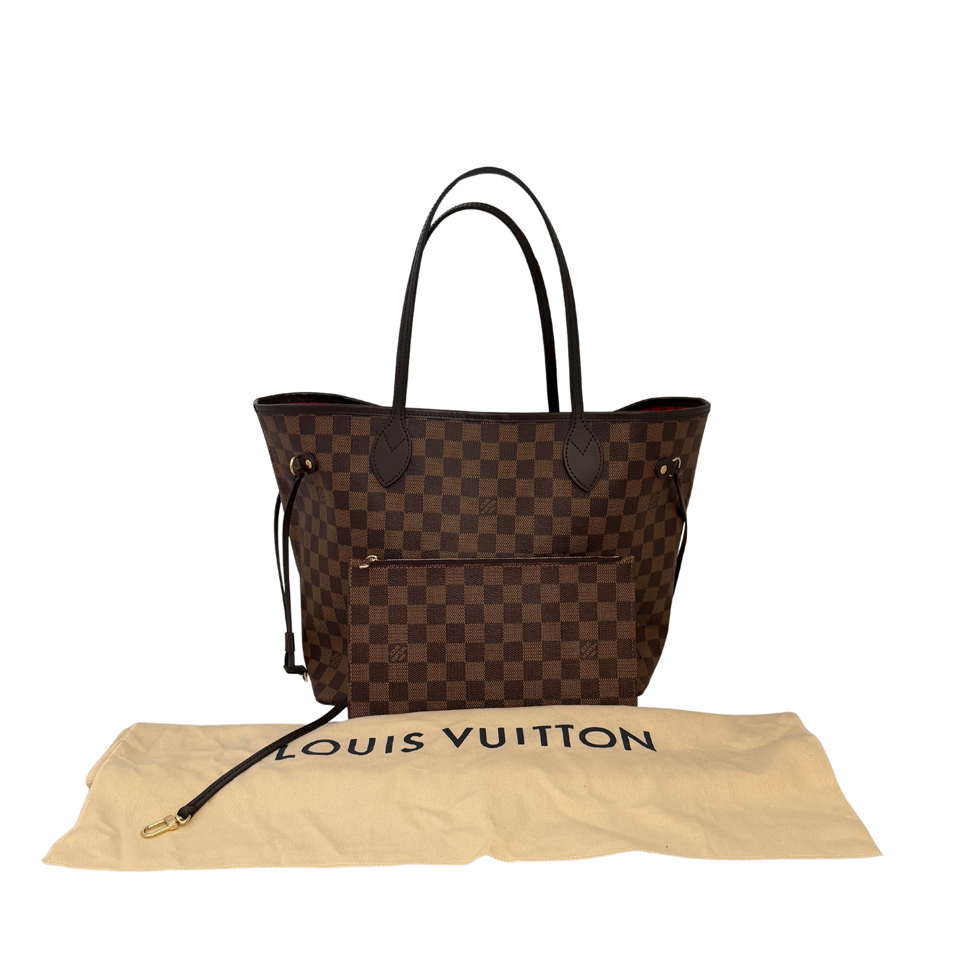 Louis Vuitton Neverfull MM Damier Ebene N40599 / neuwertig Echtheitscheck