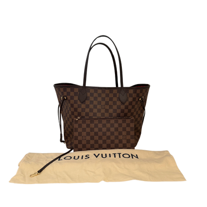 Louis Vuitton Neverfull MM Damier Ebene N40599 / neuwertig Echtheitscheck