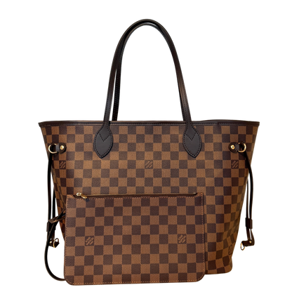 Louis Vuitton Neverfull MM Damier Ebene Braun Fullset 2025 / neuwertig