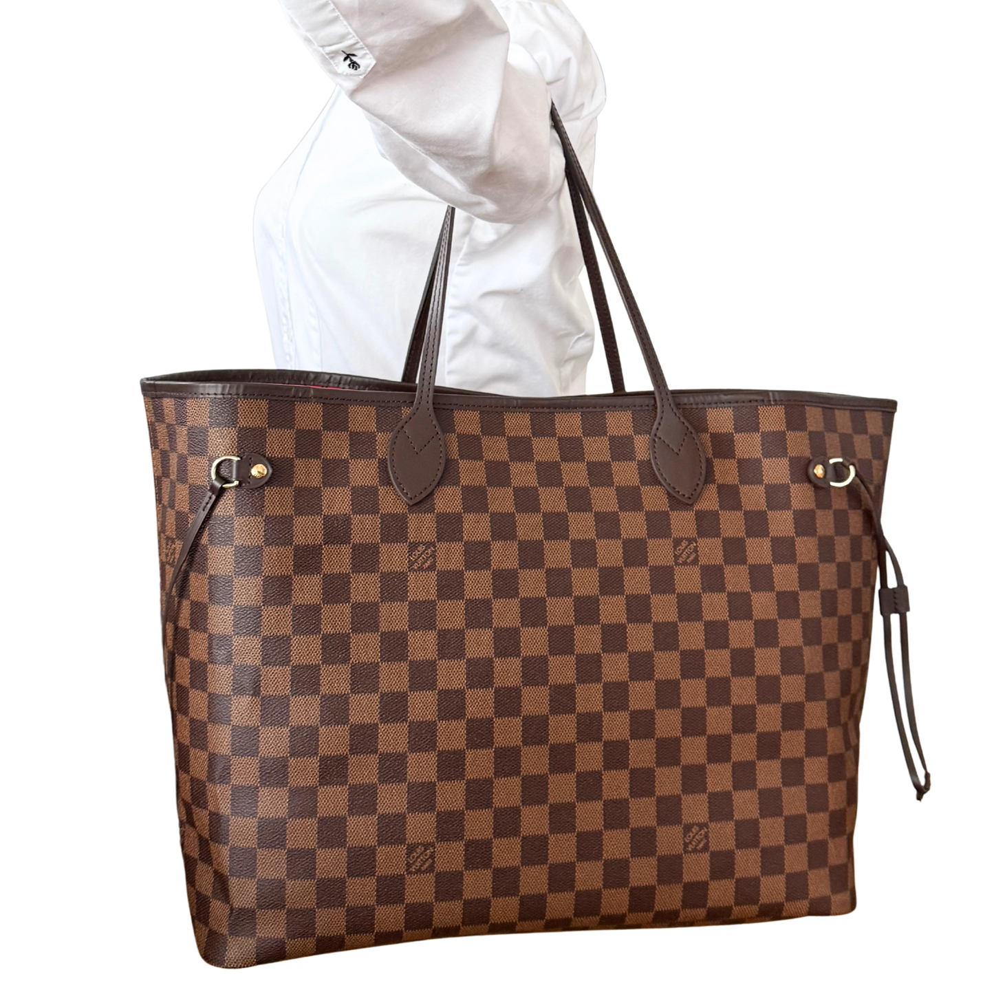 Louis Vuitton Neverfull GM Damier Ebene N41357 Braun Fullset / neuwertig Louis Vuitton