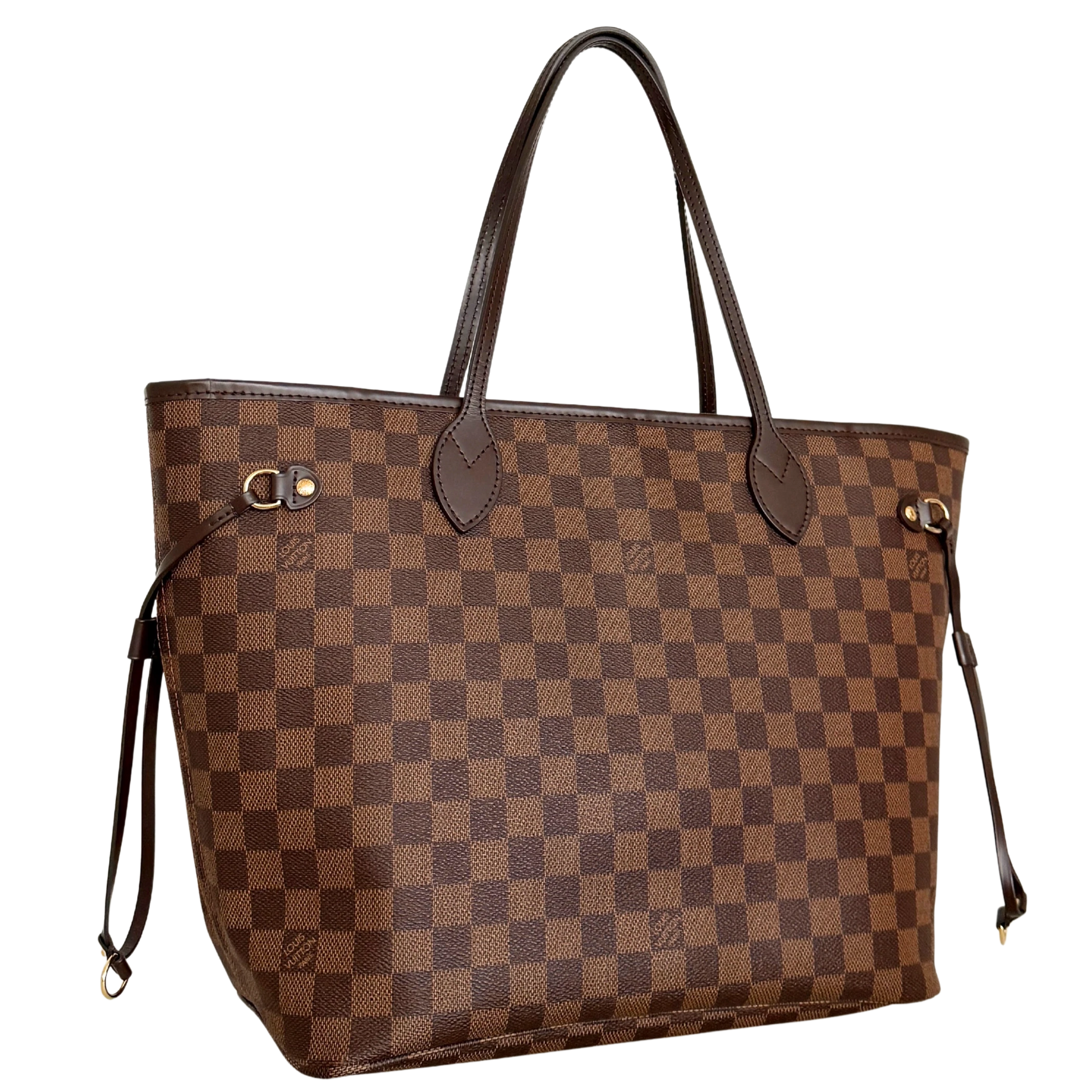 Louis Vuitton Neverfull MM Damier Ebene Canvas N41358 Braun / neuwertig Louis Vuitton