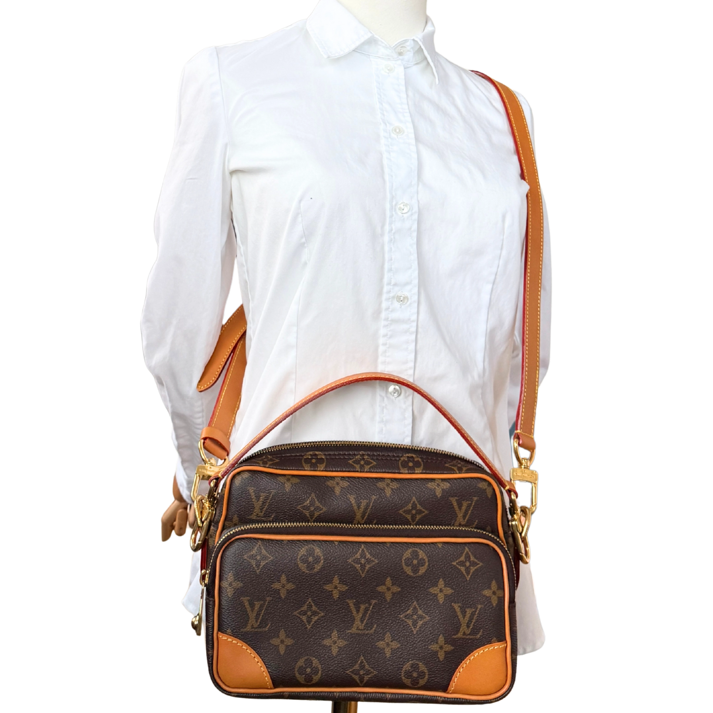 Louis Vuitton Nil G69 Herren Tasche M14016 Braun Fullset / sehr gut Louis Vuitton