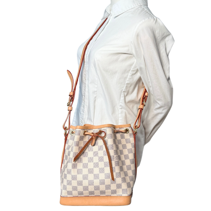 Louis Vuitton Noé BB Damier Azur Canvas Beige Fullset / sehr gut