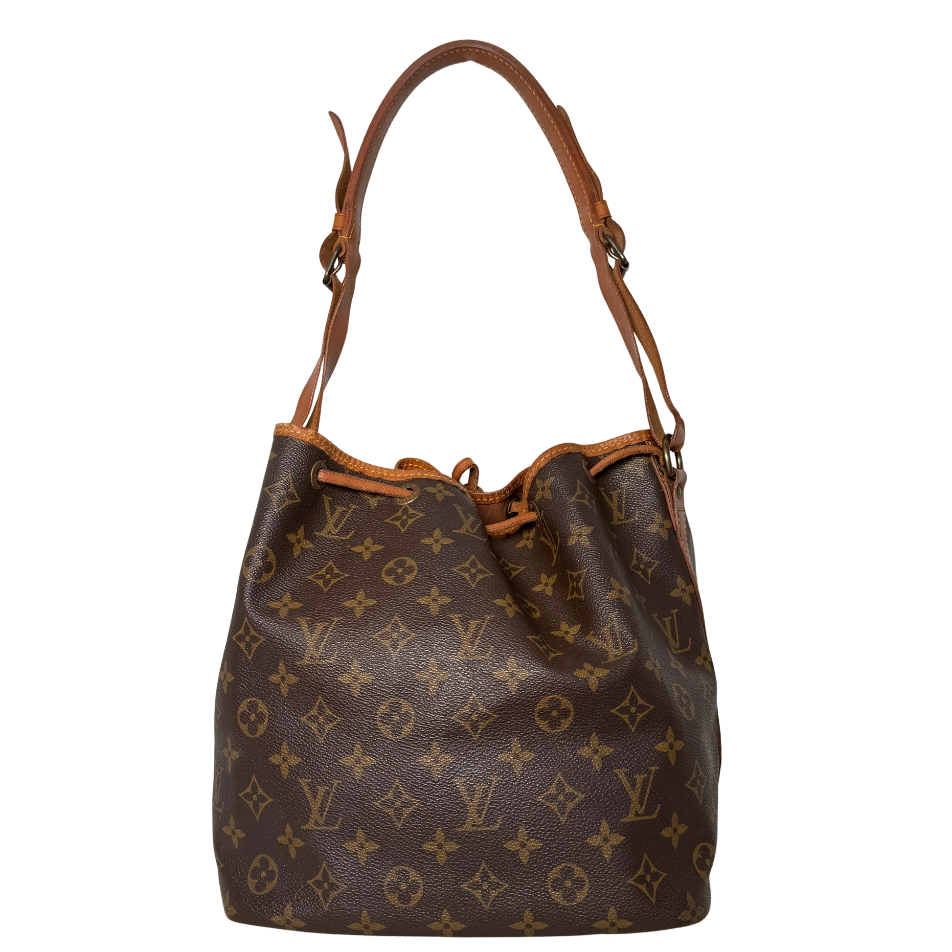 Louis Vuitton Petit Sac Noé Monogram Canvas Braun / gut Echtheitscheck