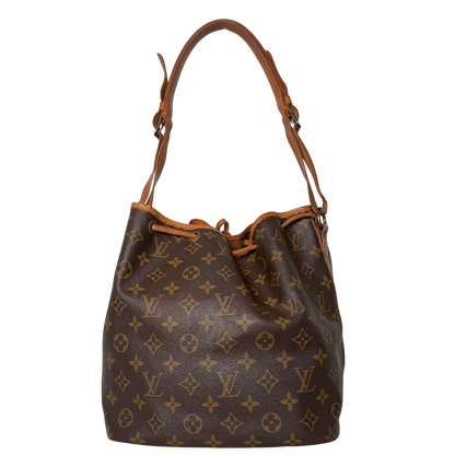 Louis Vuitton Petit Sac Noé Monogram Canvas Braun / gut Echtheitscheck