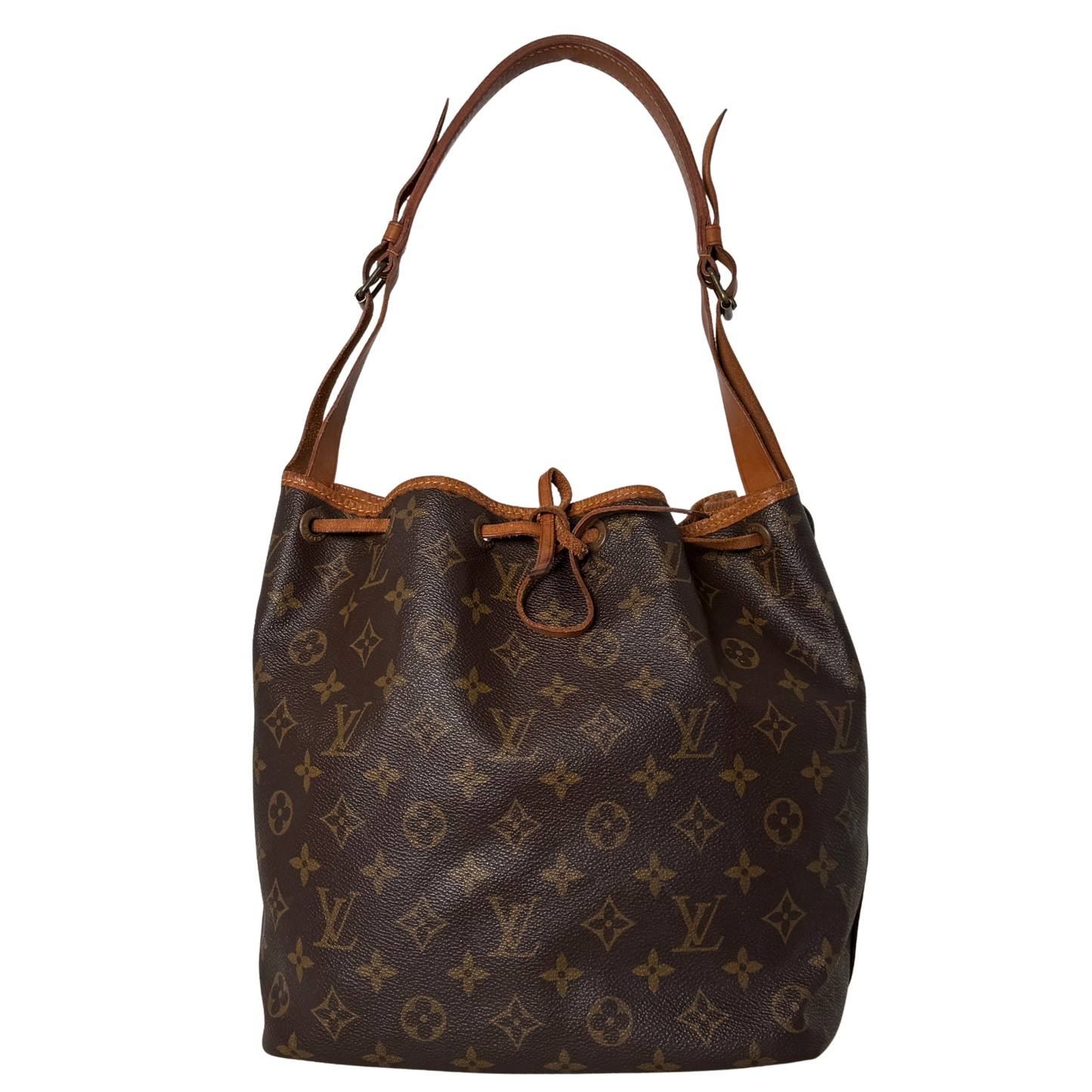 Louis Vuitton Petit Sac Noé Monogram Canvas Braun / gut Echtheitscheck