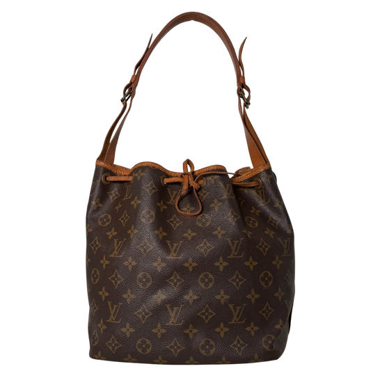 Louis Vuitton Petit Sac Noé Monogram Canvas Braun / gut Echtheitscheck