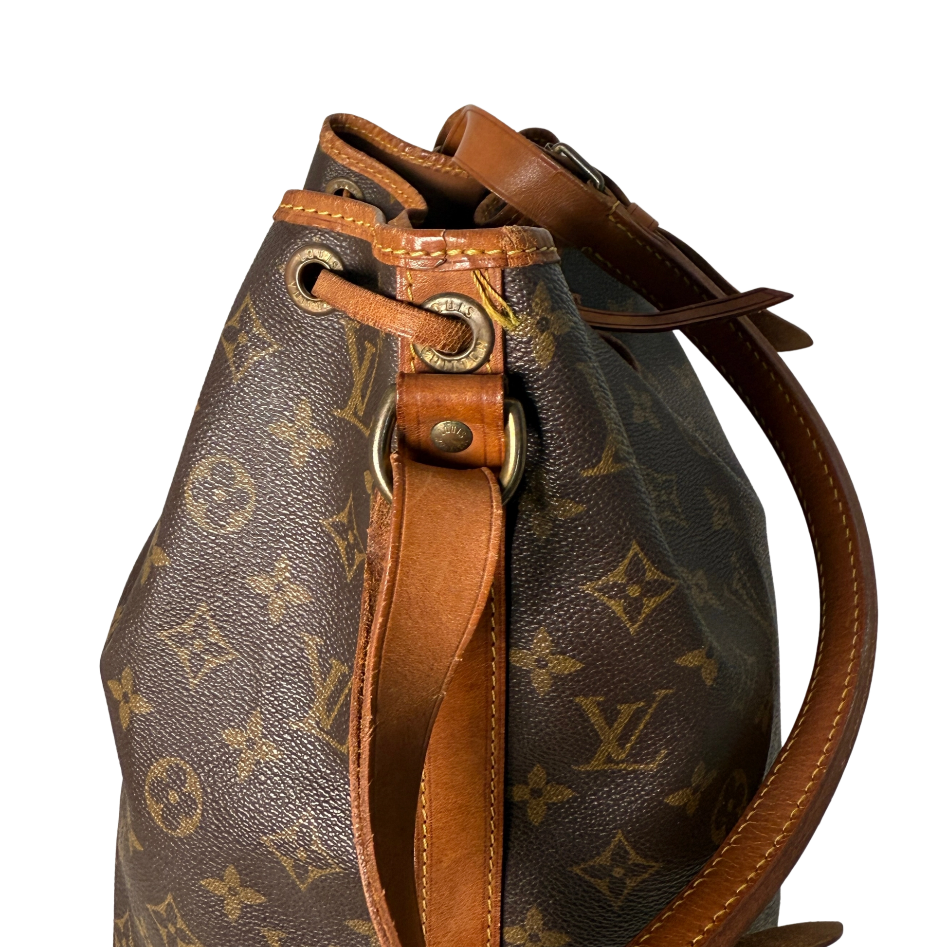 Louis Vuitton Petit Sac Noé Monogram Canvas Braun / gut Echtheitscheck