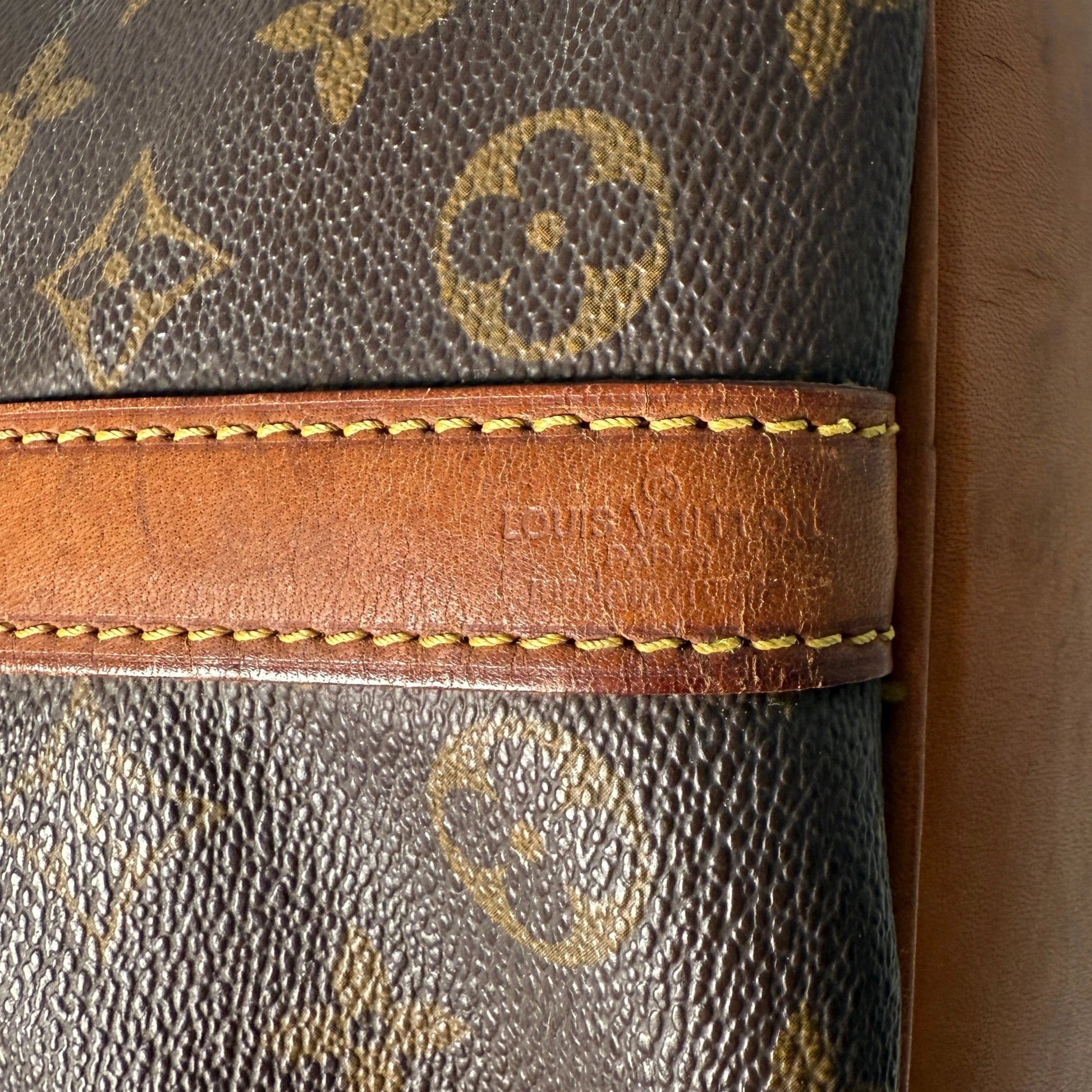 Louis Vuitton Petit Sac Noé Monogram Canvas Braun / gut Echtheitscheck
