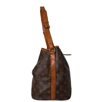 Louis Vuitton Petit Sac Noé Monogram Canvas Braun / gut Echtheitscheck