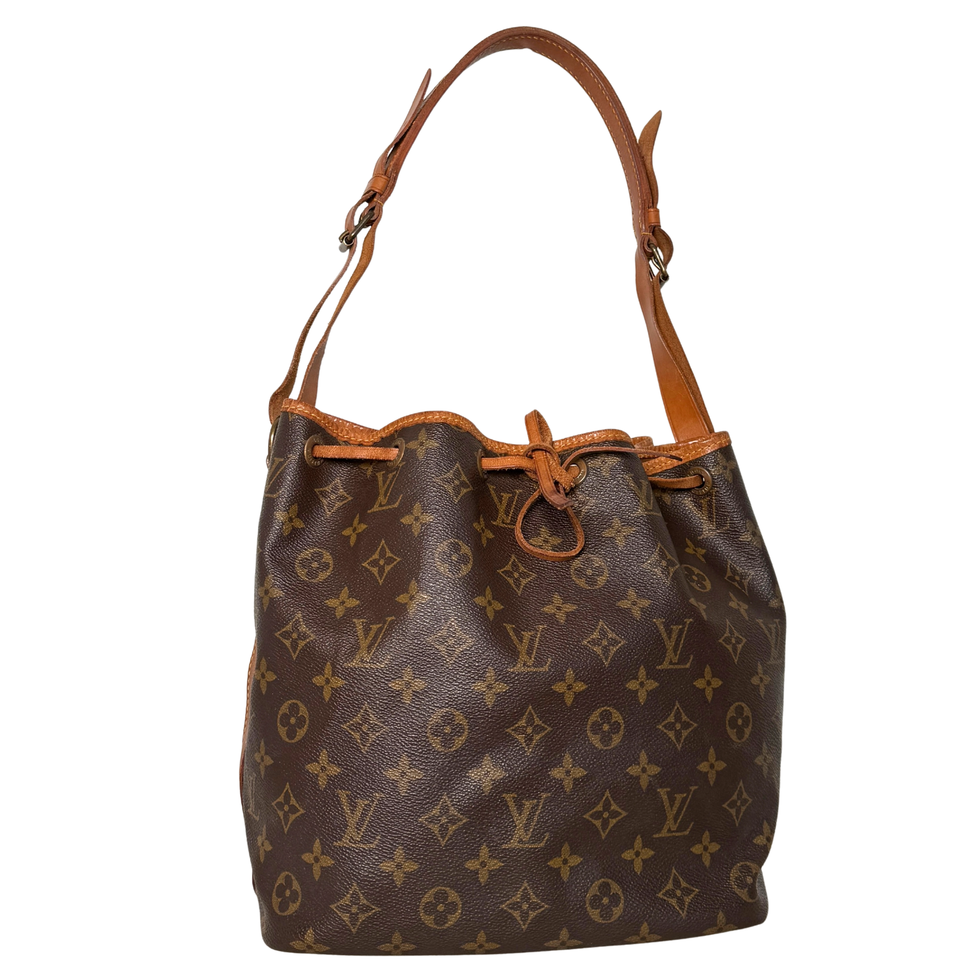 Louis Vuitton Petit Sac Noé Monogram Canvas Braun / gut Echtheitscheck