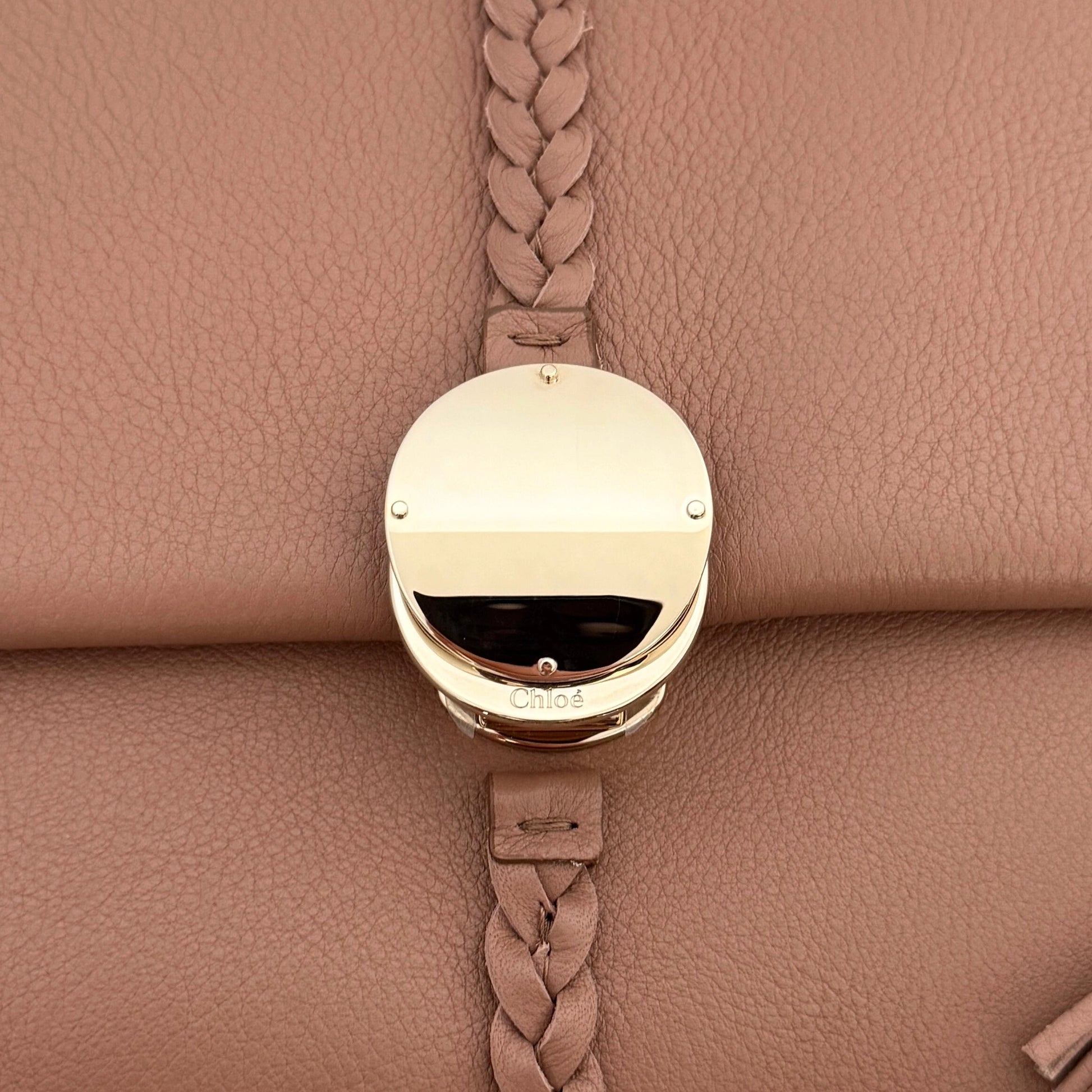 Chloé Penelope Medium Schultertasche Nude / sehr gut Chloé