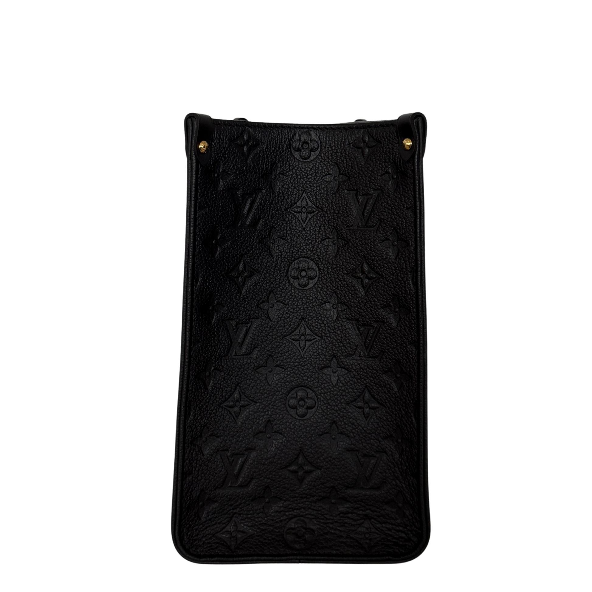 Louis Vuitton Onthego in genarbtem Monogram Empreinte MM M45595 Schwarz / neuwertig Louis Vuitton
