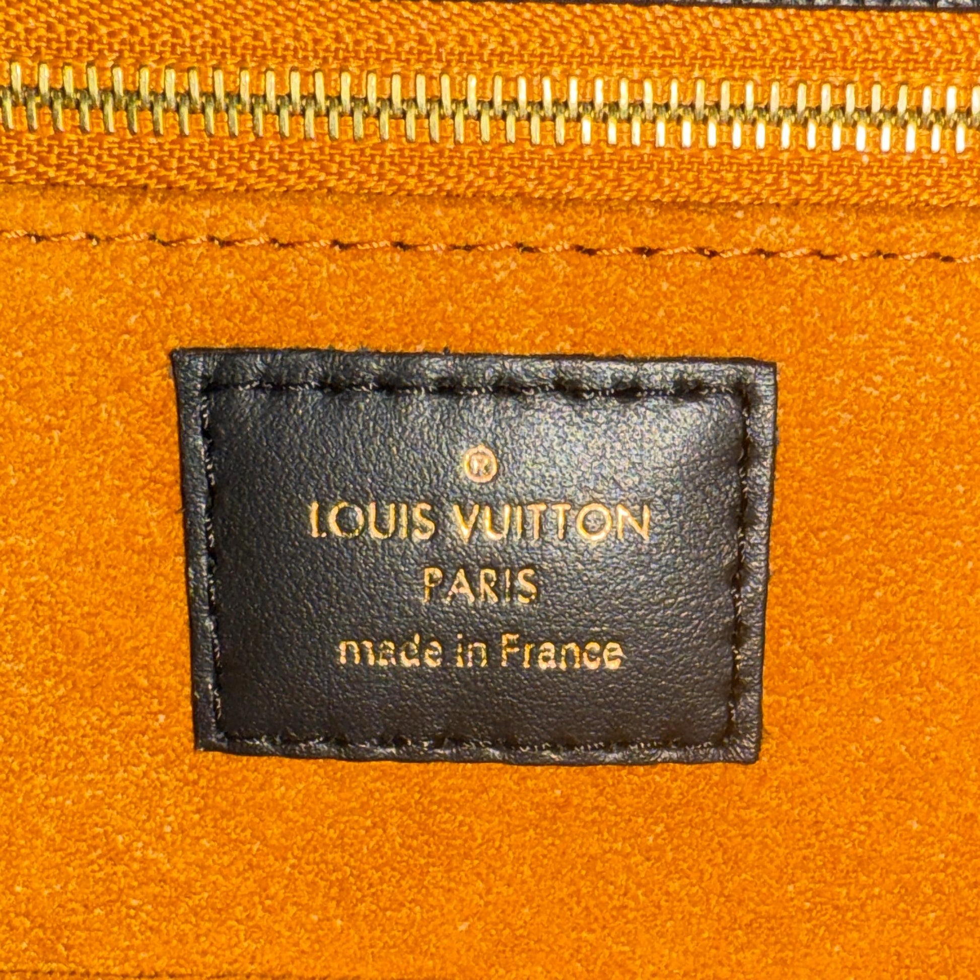Louis Vuitton Onthego in genarbtem Monogram Empreinte MM M45595 Schwarz / neuwertig Louis Vuitton