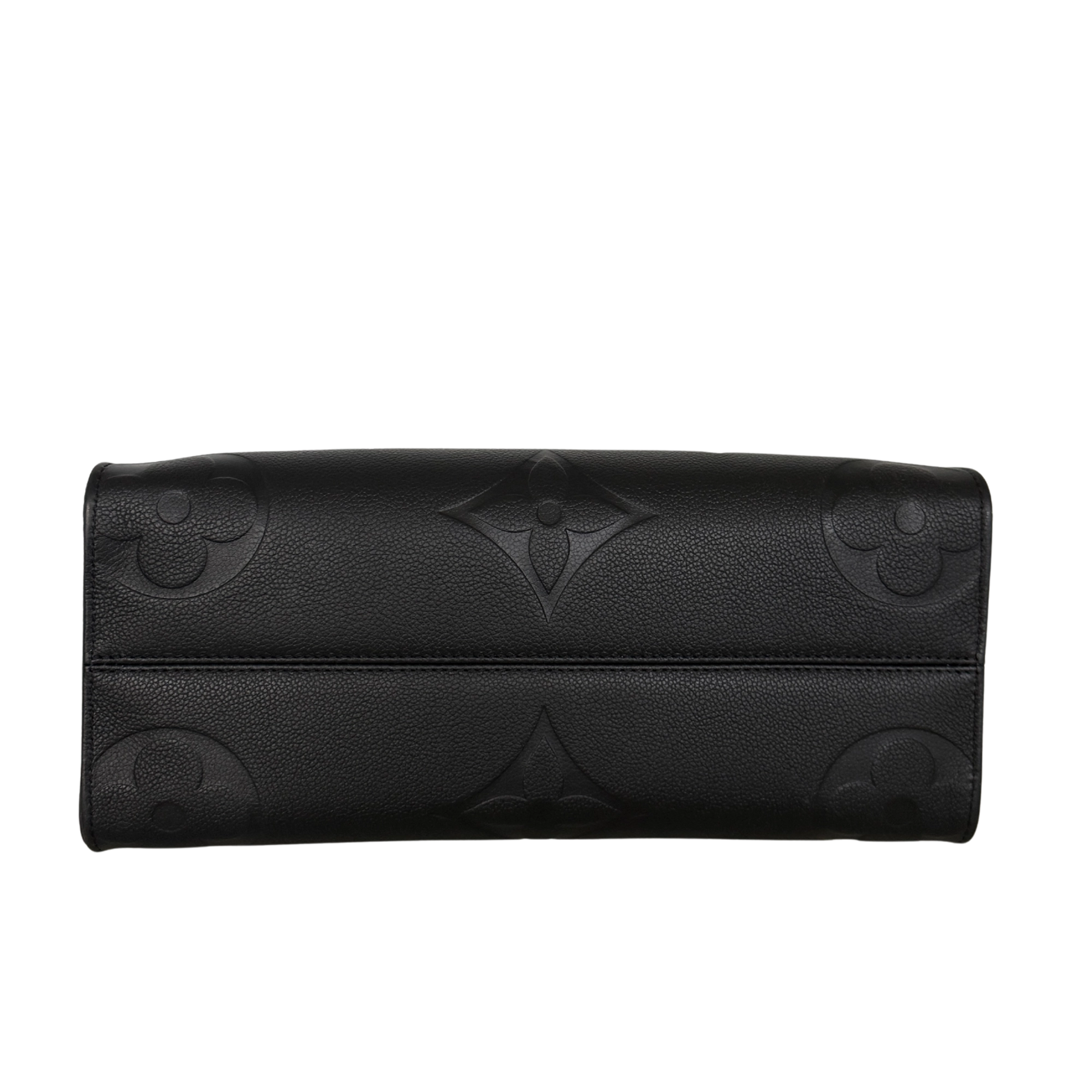 Louis Vuitton Onthego in genarbtem Monogram Empreinte MM M45595 Schwarz / neuwertig Louis Vuitton