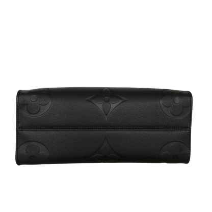Louis Vuitton Onthego in genarbtem Monogram Empreinte MM M45595 Schwarz / neuwertig Louis Vuitton