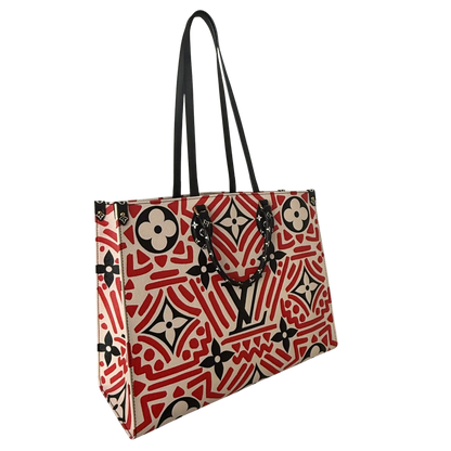 Louis Vuitton Monogram Giant Crafty Onthego GM M45358 Rot / sehr gut Louis Vuitton