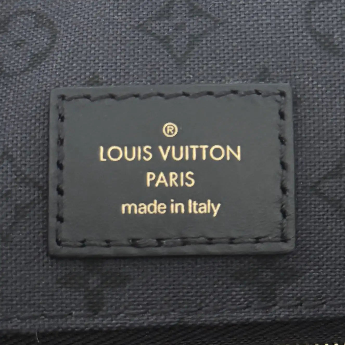 Louis Vuitton Monogram Giant Crafty Onthego GM M45358 Rot / sehr gut Louis Vuitton