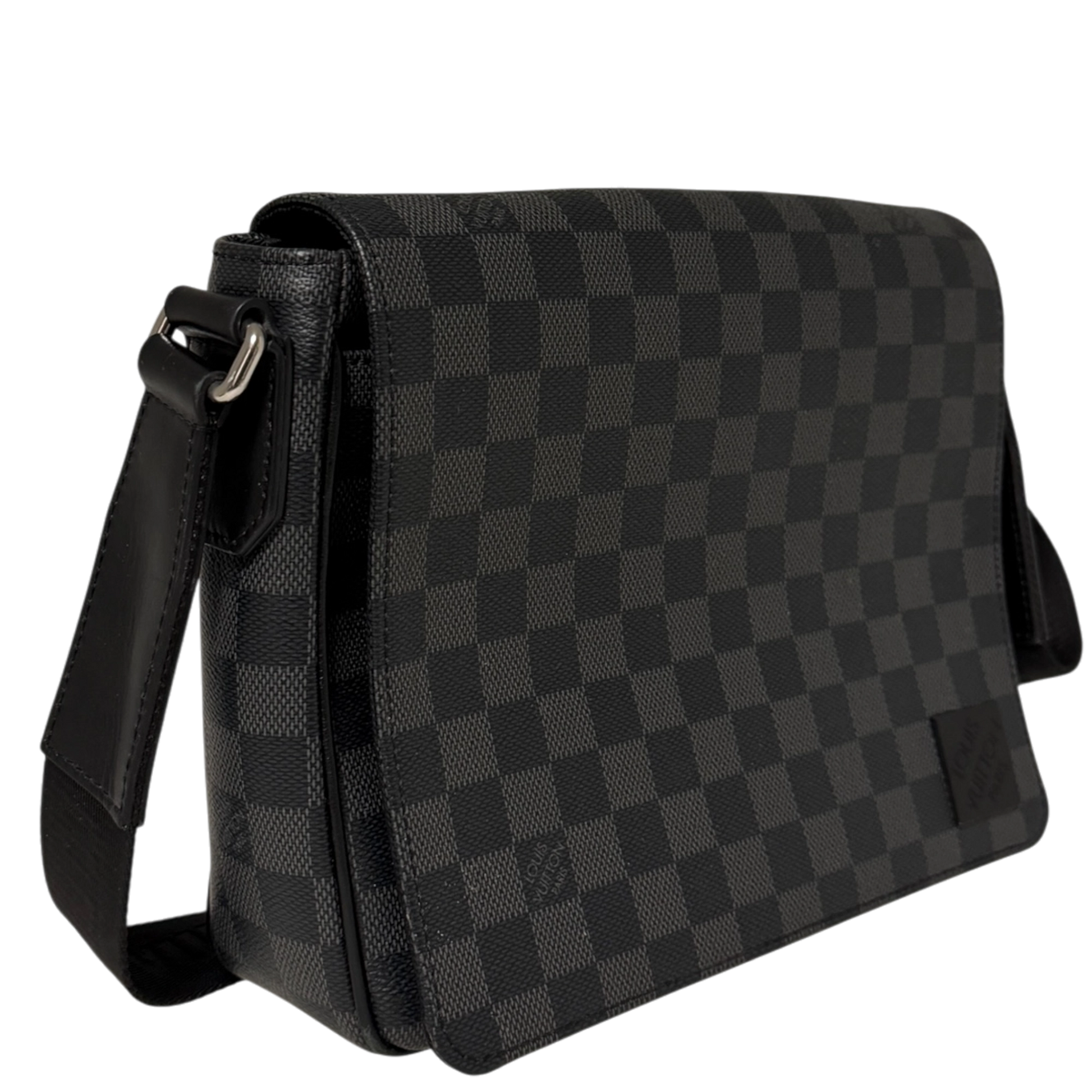 Louis VuittonDistrict PM Messenger Tasche grau N42710 / sehr gut Louis Vuitton
