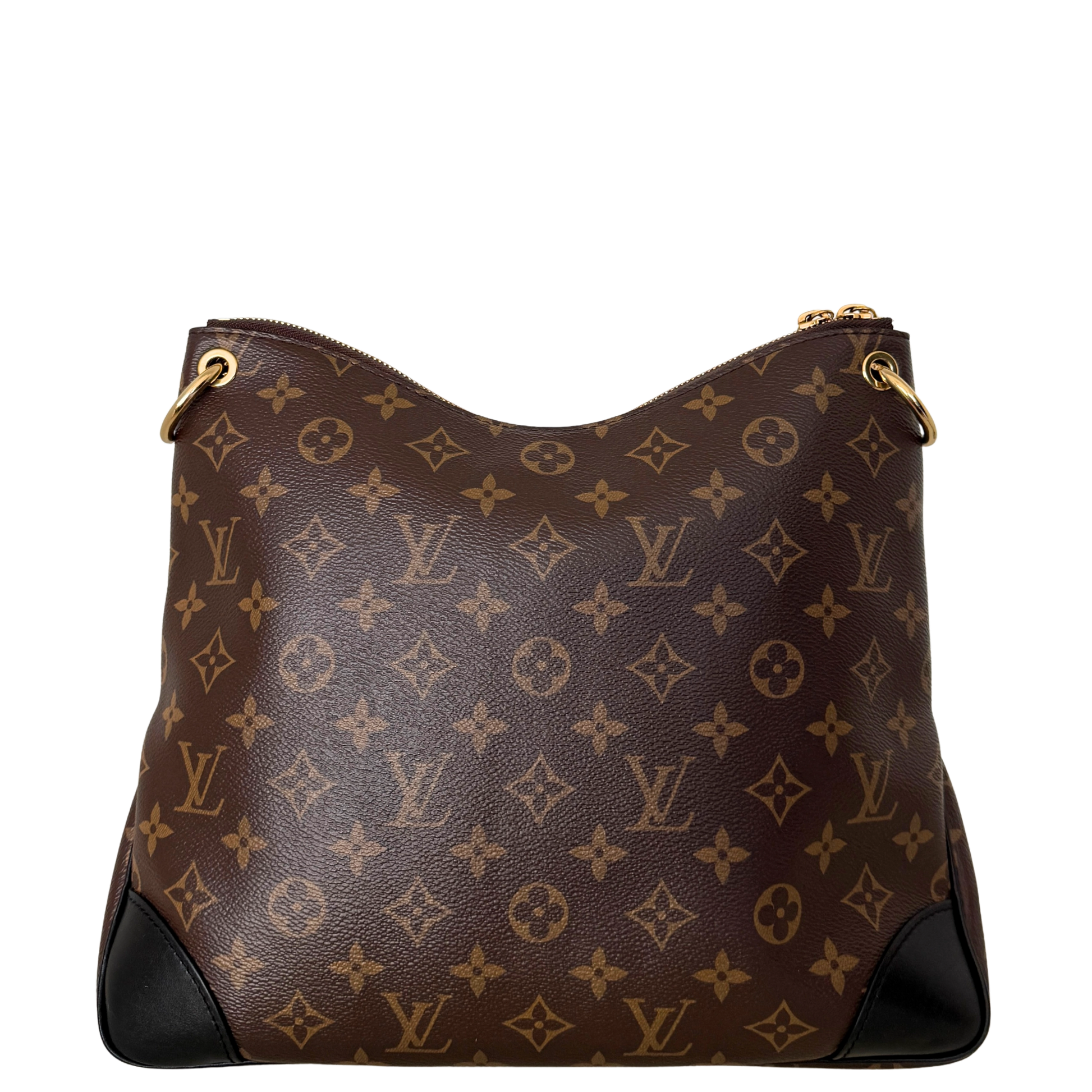 Louis Vuitton Odeon NM MM Monogram Canvas Braun / sehr gut Louis Vuitton