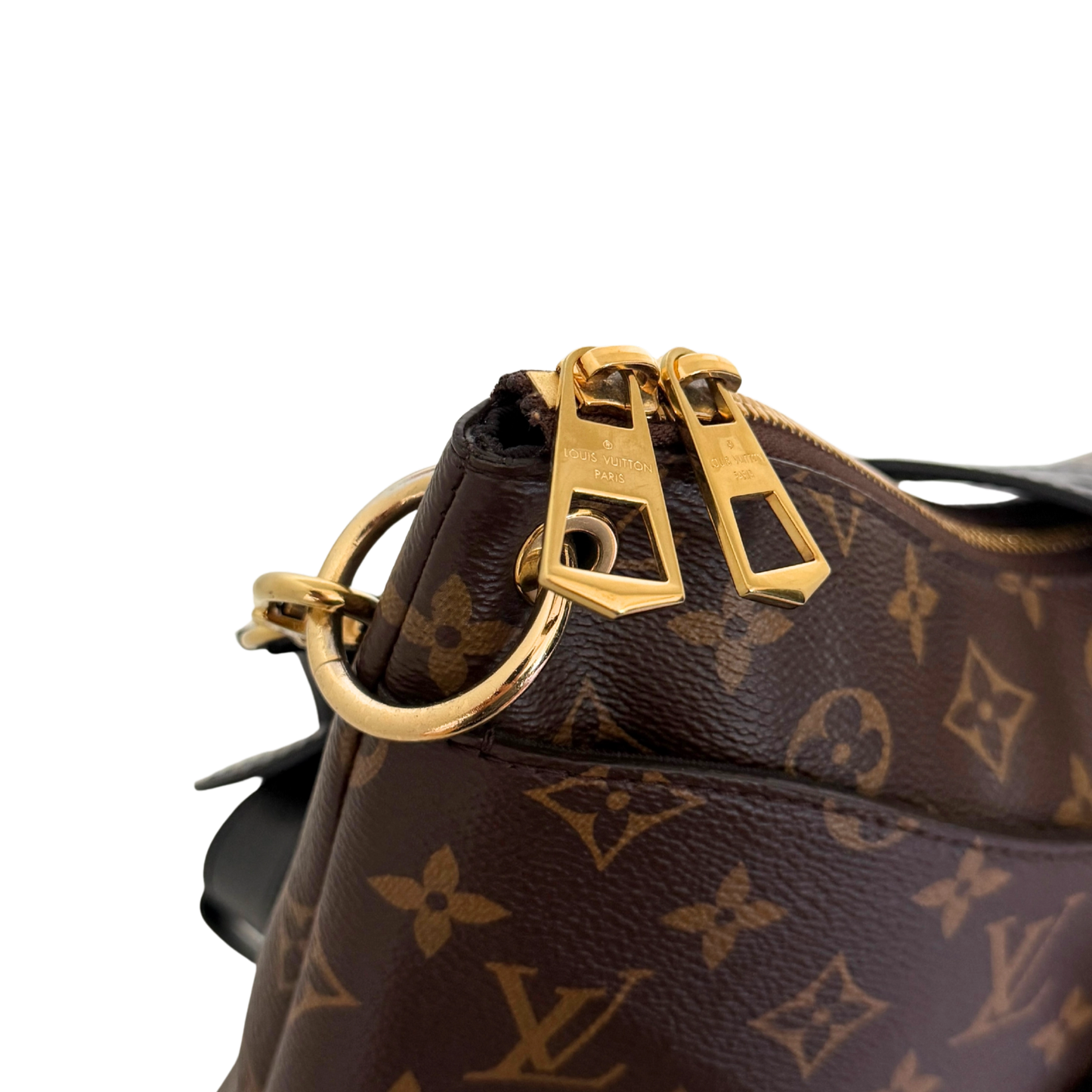 Louis Vuitton Odeon NM MM Monogram Canvas Braun / sehr gut Louis Vuitton