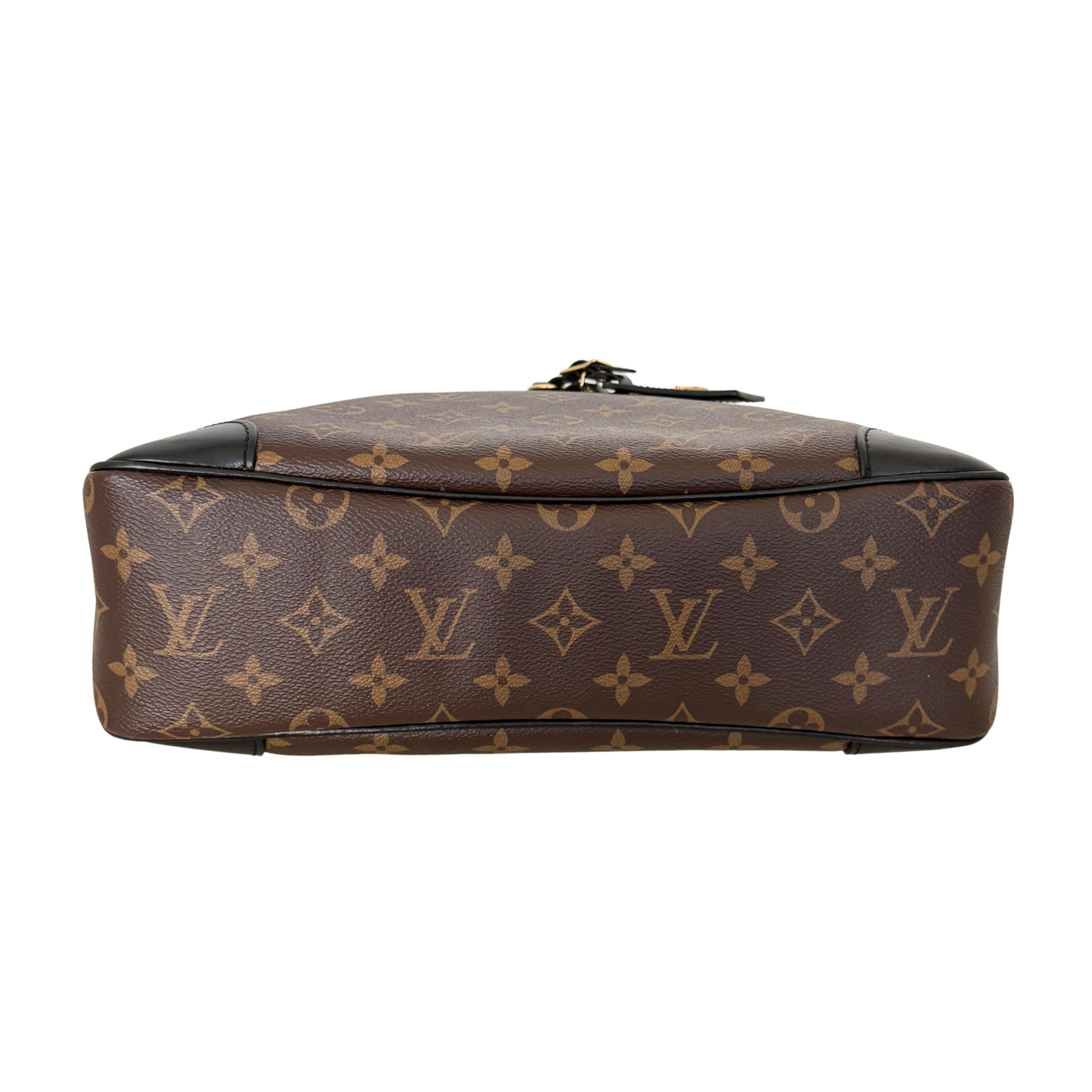 Louis Vuitton Odeon NM MM Monogram Canvas Braun / sehr gut Louis Vuitton