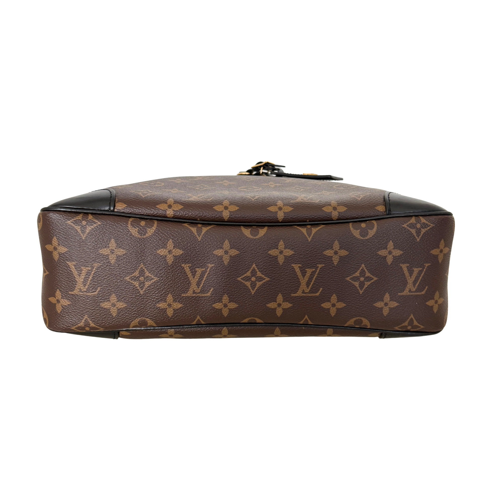Louis Vuitton Odeon NM MM Monogram Canvas Braun / sehr gut Louis Vuitton
