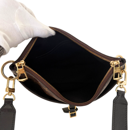 Louis Vuitton Odeon NM MM Monogram Canvas Braun / sehr gut Louis Vuitton