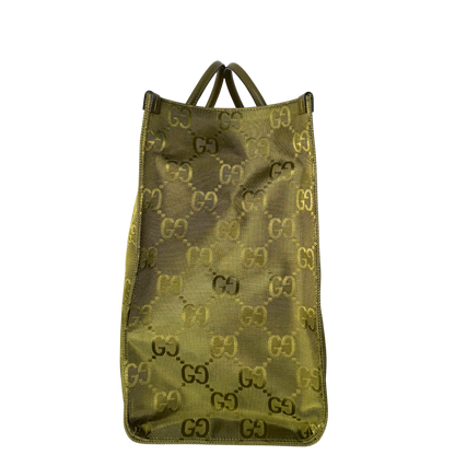Gucci Off The Grid Tote Bag Grün / sehr gut Gucci