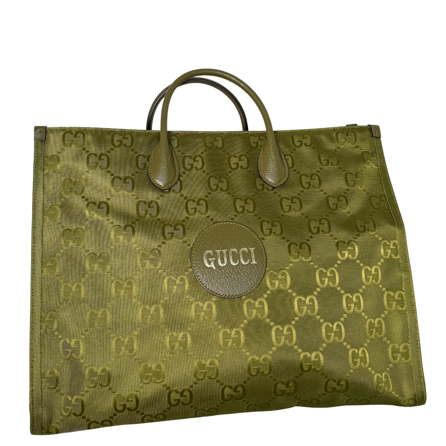 Gucci Off The Grid Tote Bag Grün / sehr gut Gucci