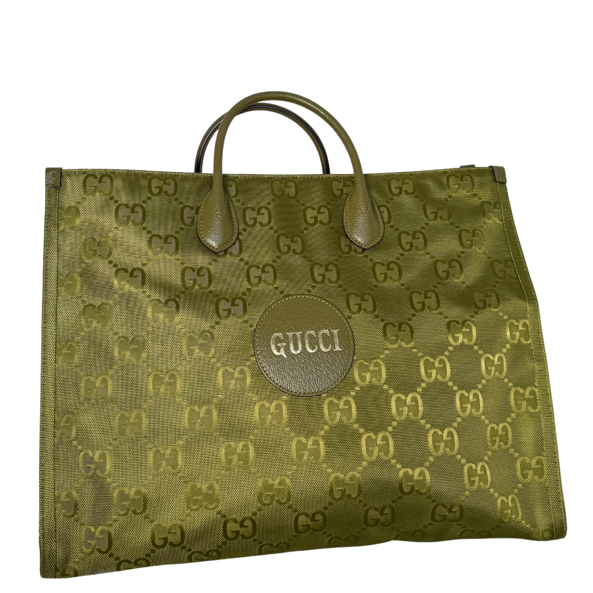 Gucci Off The Grid Tote Bag Grün / sehr gut Gucci