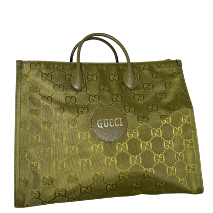 Gucci Off The Grid Tote Bag Grün / sehr gut Gucci