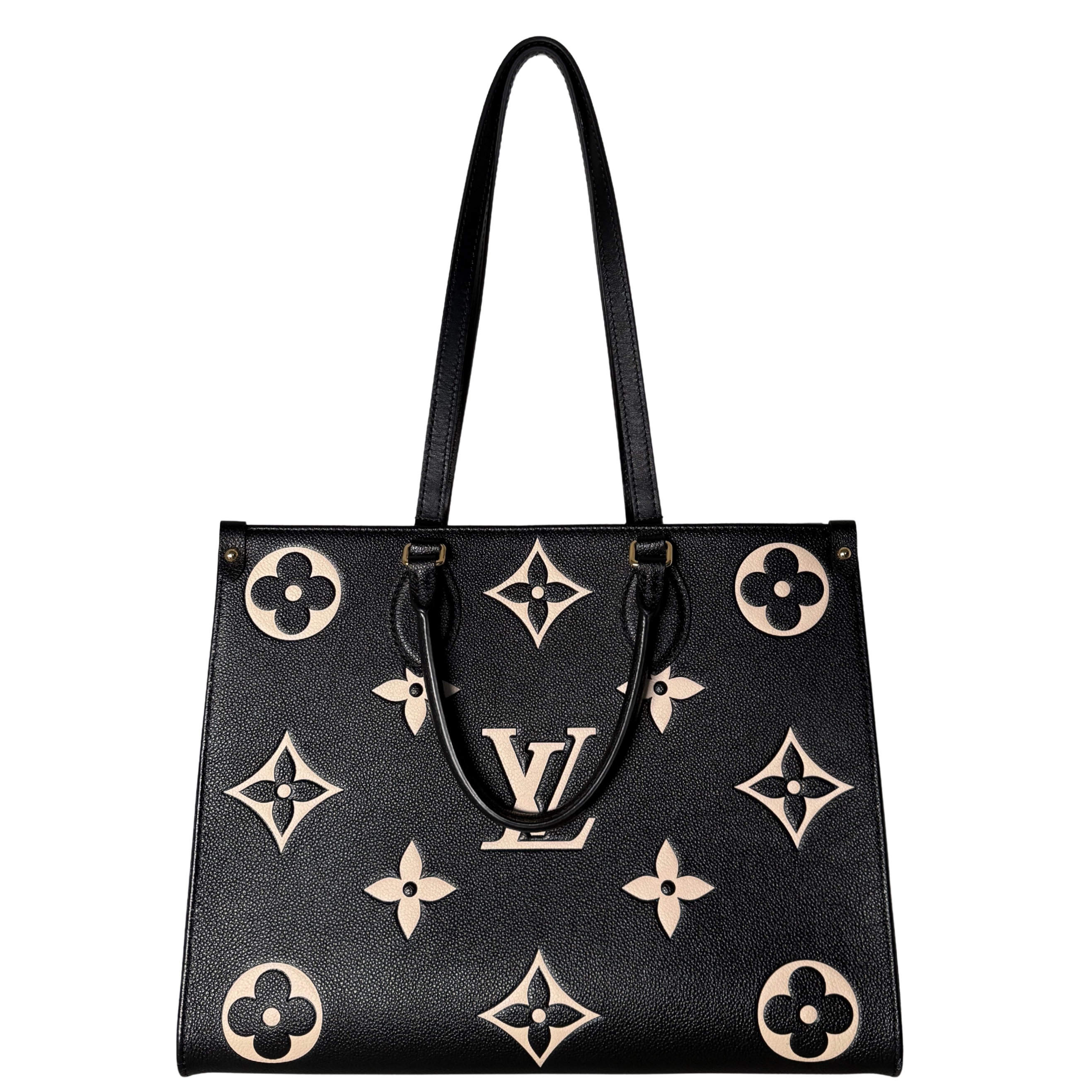 Louis Vuitton Onthego MM Monogram Empreinte Schwarz / neuwertig