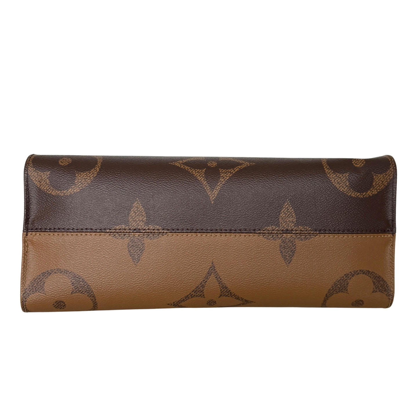 Louis Vuitton Onthego MM Monogram Canvas M45321 Braun / sehr gut Louis Vuitton