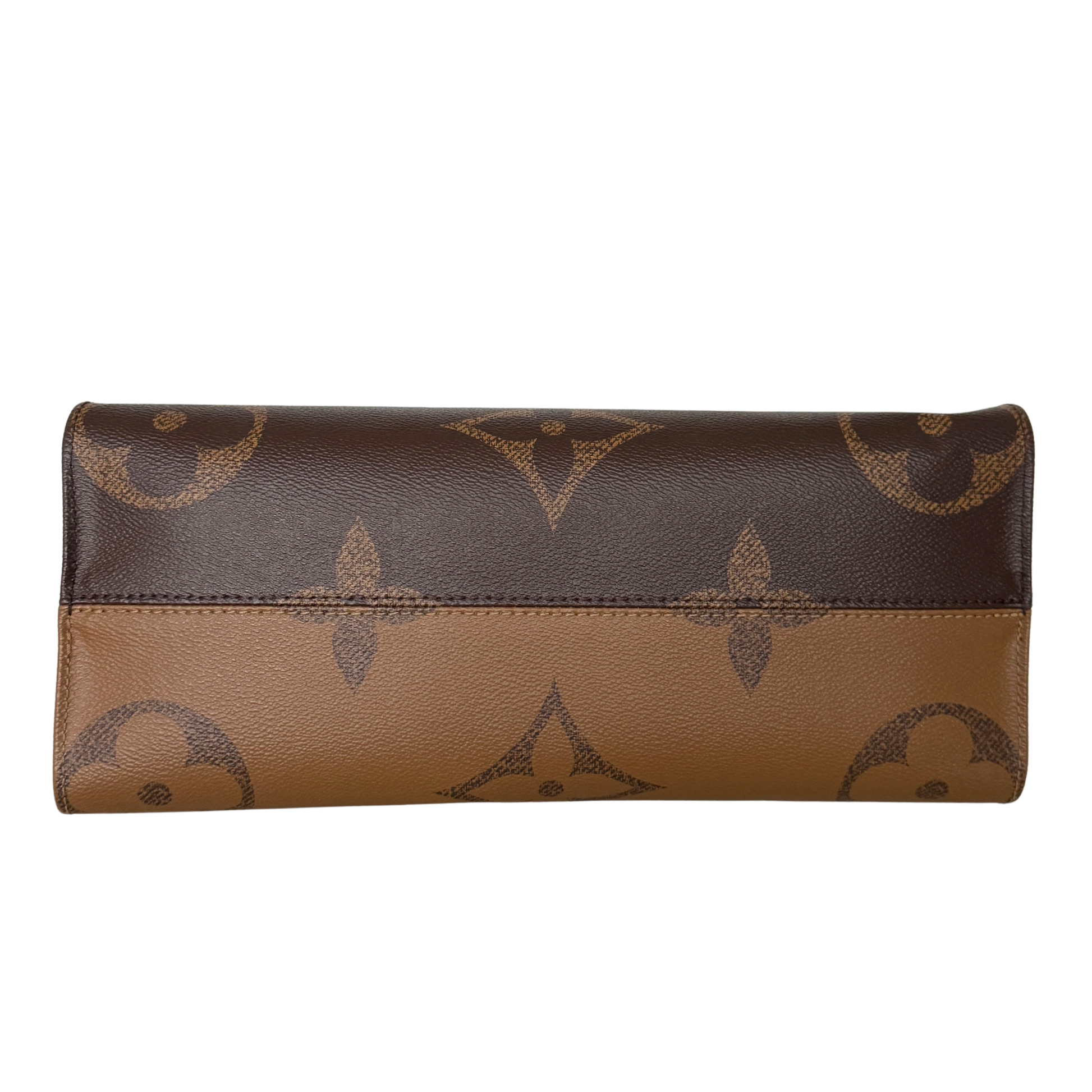 Louis Vuitton Onthego MM Monogram Canvas M45321 Braun / sehr gut Louis Vuitton