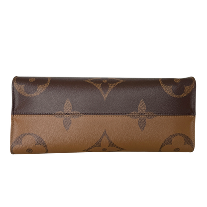 Louis Vuitton Onthego MM Monogram Canvas M45321 Braun / sehr gut Louis Vuitton