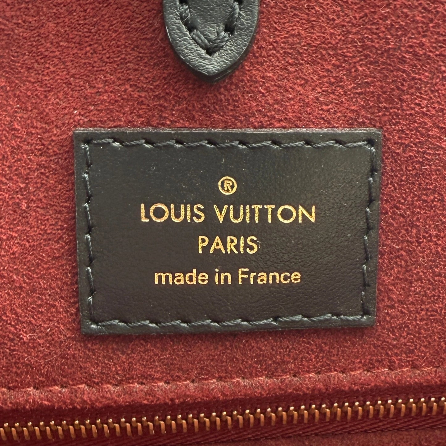 Louis Vuitton Onthego MM Monogram Empreinte Schwarz / neuwertig