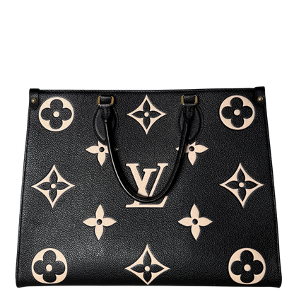 Louis Vuitton Onthego MM Monogram Empreinte Schwarz / neuwertig