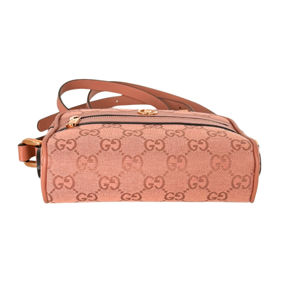 Gucci Ohidia Mini Bag Canvas Pink / neuwertig Gucci
