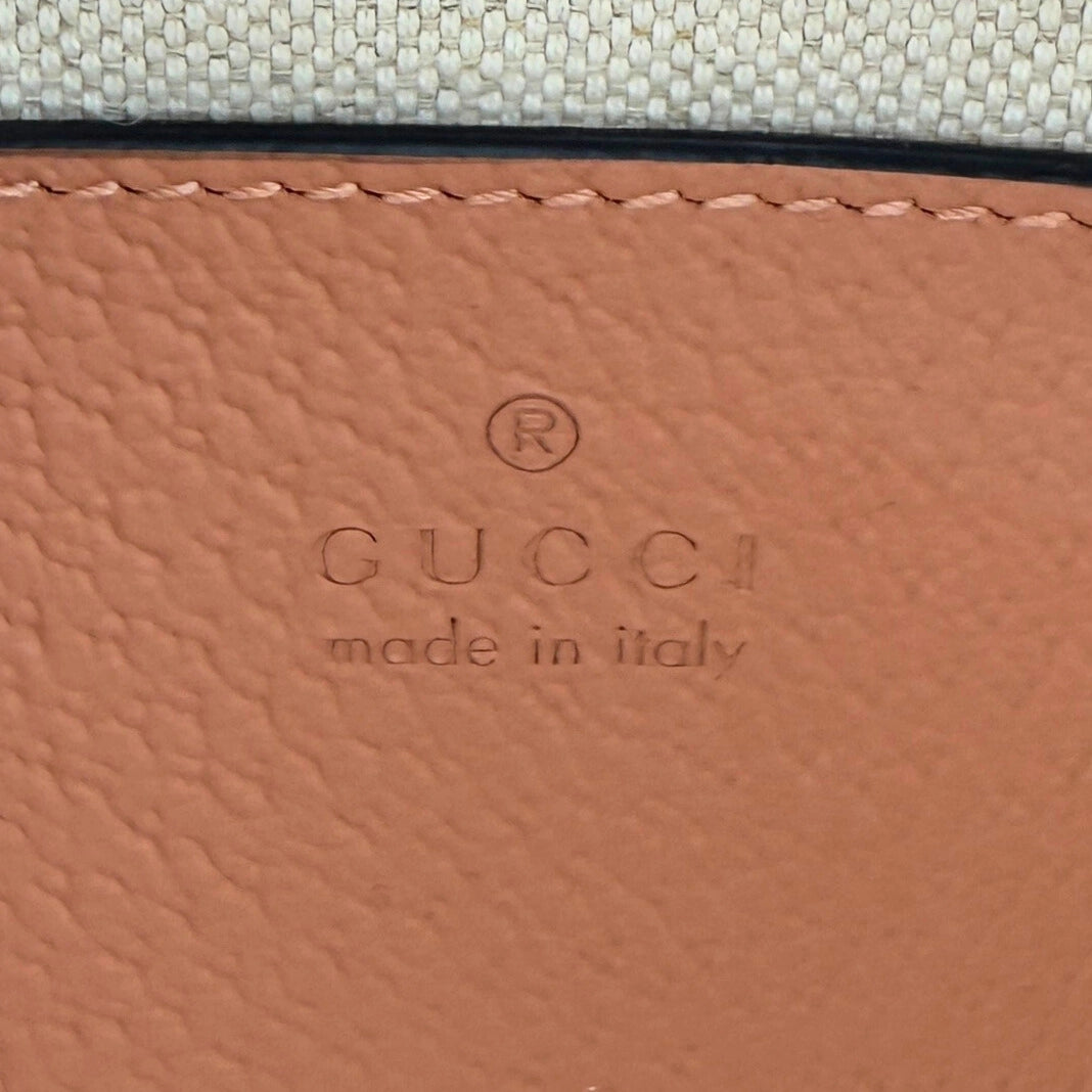 Gucci Ohidia Mini Bag Canvas Pink / neuwertig Gucci