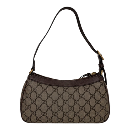Gucci Ophidia Handtasche Small GG Supreme Beige/Ebenholz Gucci