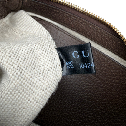 Gucci Ophidia Handtasche Small GG Supreme Beige/Ebenholz Gucci